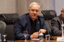 O governador Carlos Massa Ratinho Junior recebeu nesta terça-feira (7), no Palácio Iguaçu, em Curitiba, representantes da Vento Sul Energia para a entrega da Licença de Instalação (LI) do Complexo Eólico Palmas II, localizado no município de Palmas, no Sudoeste do Estado.