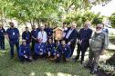 Palácio da Justiça ganha mais um jardim de mel do Poliniza Paraná