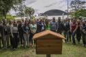 MON recebe três casas de abelhas nativas sem ferrão do Projeto Poliniza Paraná