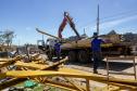 IAT define pontos para destinação dos resíduos gerados pelo tornado em Rio Bonito do Iguaçu