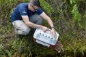 Técnicos do Instituto Água e Terra (IAT) fizeram a soltura de seis pássaros no Litoral do Paraná