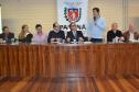 O Governo do Paraná, por meio da Secretaria do Meio Ambiente e Recursos Hídricos, em parceria com Itaipu Binacional e Ministério do Meio Ambiente, promove o 2º Encontro Formativo do Programa Nacional de Formação e Capacitação de Gestores Ambientais (PNC), em Guarapuava. Simultaneamente acontece o 2º Seminário Regional do Meio Ambiente. A capacitação teve início nesta quinta-feira (24) e segue até o final da tarde de sexta-feira (25).Guarapuava, 24/08/2017.Foto: Divulgação SEMA