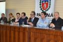 O Governo do Paraná, por meio da Secretaria do Meio Ambiente e Recursos Hídricos, em parceria com Itaipu Binacional e Ministério do Meio Ambiente, promove o 2º Encontro Formativo do Programa Nacional de Formação e Capacitação de Gestores Ambientais (PNC), em Guarapuava. Simultaneamente acontece o 2º Seminário Regional do Meio Ambiente. A capacitação teve início nesta quinta-feira (24) e segue até o final da tarde de sexta-feira (25).Guarapuava, 24/08/2017.Foto: Divulgação SEMA