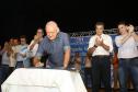 O governador Beto Richa autorizou nesta quinta-feira (16), em Francisco Beltrão, no Sudoeste, repasse de R$ 46,6 milhões para a instalação de um sistema de drenagem no rio Marrecas. Richa também assinou convênio para a construção de dois poços tubulares para o abastecimento de água em áreas rurais do município. O prefeito Cleber Fontana participou da solenidade de assinatura. Francisco Beltrão,16/11/2017 Foto:Jaelson Lucas / ANPr