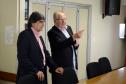 Missão portuguesa de Meio Ambiente, chefiada pelo secretário de Estado do Ambiente de Portugal, Carlos Manuel Martins, durante encontro na Secretaria de Meio Ambiente do Paraná.Curitiba, 02/02/2018.Foto: Divulgação SEMA