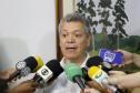 O diretor presidente do Simepar, Eduardo Alvin Leite, falou sobre situação das barragens do Paraná.Curitiba, 29-01-19.Foto: Arnaldo Alves / ANPr.
