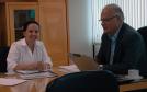 O Secretário do Meio Ambiente e Recursos Hídricos, Jonel Iurk, recebeu a visita da Deputada Federal Rosane Ferreira na segunda-feira, 24 de janeiro de 2011.
