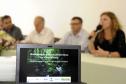 O Secretário de Meio Ambiente e Recursos Hídricos do Paraná, Luiz Eduardo Cheida fez a abertura da Oficina de apresentação e articulação do Projeto "Biodiversidade e Mudanças Climáticas na Mata Atlântica", a oficina está sendo realizada no hotel Camboa em Paranaguá e vai de 26 a 27 de novembro de 2013.// Na foto Secretário Luiz Eduardo Cheida.// Foto Denis Ferreira Netto.