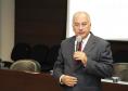 O secretário do Meio Ambiente e Recursos Hídricos, Luiz Eduardo Cheida, no Fórum Desenvolve Londrina - Fórum Permanente de Planejamento Estratégico para o Desenvolvimento Sustentável de Londrina. Foto: Wesley Manini