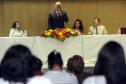 Secretário do Meio Ambiente, Luiz Eduardo Cheida acompanhado pela Desembargadora do Tribunal de Justiça Joeci Camargo Machado, representante do CREA-Pr., Antonio Borges dos Reis e representante do PV - Partido Verde, Maria Leticia Fagundes, entrega Prêmio Mãe Natureza no Auditório Mario Lobo, Palácio das Araucárias.Curitiba, 11/03/2014Foto: Ricardo Almeida / ANPr