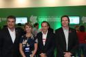 Governador Beto Richa participa da abertura do 6º Fórum Mundial de Meio Ambiente, em Foz do Iguaçu, no Oeste do Paraná. Na foto, e/d: governador Beto Richa, a secretária do Trabalho e Desenvolvimento Social, Fernanda Richa, o presidente do Grupo Lide, João Dória e o secretário estadual do Meio Ambiente e Recursos Hídricos do Estado do Paraná, Ricardo Soavinski.Foz do Iguaçu, 25/06/2015.Foto: Orlando Kissner /ANPr