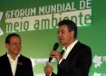 Beto Richa durante o encerramento do Fórum Mundial de Meio Ambiente.Foz do Iguaçu, 26/06/2015.Foto: Orlando Kissner/ANPr