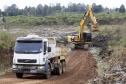 Obras do Parque Palmital, em Pinhais.Pinhais, -05-08-15.Foto: Arnaldo Alves / ANPr.