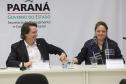 O Governo do Estado assinou, nesta terça-feira (11), um termo de cooperação técnica com o Instituto Semeia, organização não governamental que irá preparar junto com o Estado, estudos de modelos de gestão para unidades de conservação estadual. Assinaram o convênio: secretário Estadual do Meio Ambiente e Recursos Hídricos, Ricardo Soavinski e a diretora-executiva do Instituto Semeia, Ana Luisa Mancini da Riva. Curitiba, 11/08/15.Foto: Arnaldo Alves / ANPr.