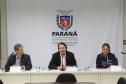 O Governo do Estado assinou, nesta terça-feira (11), um termo de cooperação técnica com o Instituto Semeia, organização não governamental que irá preparar junto com o Estado, estudos de modelos de gestão para unidades de conservação estadual. Assinaram o convênio: secretário Estadual do Meio Ambiente e Recursos Hídricos, Ricardo Soavinski e a diretora-executiva do Instituto Semeia, Ana Luisa Mancini da Riva. Curitiba, 11/08/15.Foto: Arnaldo Alves / ANPr.