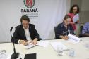 O Governo do Estado assinou, nesta terça-feira (11), um termo de cooperação técnica com o Instituto Semeia, organização não governamental que irá preparar junto com o Estado, estudos de modelos de gestão para unidades de conservação estadual. Assinaram o convênio: secretário Estadual do Meio Ambiente e Recursos Hídricos, Ricardo Soavinski e a diretora-executiva do Instituto Semeia, Ana Luisa Mancini da Riva. Curitiba, 11/08/15.Foto: Arnaldo Alves / ANPr.