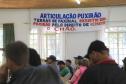 O secretário do Meio Ambiênte e Recursos Hídricos, Ricardo Soavinski, esteve reunido com Faxinalenses de Guarapuava e região.Guarapuava, 22-08-15.Foto: Arnaldo Alves / ANPr.