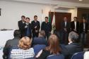 Governador Beto Richa assina convênio entre o Governo do Estado através do Instituto Ambiental do Paraná (IAP) e a Prefeitura de Araucária visando à criação de um parque municipal e realocação de pessoas instaladas em áreas de risco.Araucária, 02/08/2015.Foto: Orlando Kissner/ANPr