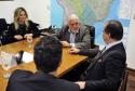 Governadora em exercício, Cida Borghetti, durante reunião com o ministro Chefe da Casa Civil, Jacques Wagner.Brasília, 21/10/2015.Foto: Divulgação