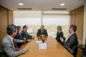 Governadora em exercício, Cida Borghetti, durante reunião com o  ministro chefe da Secretaria de Governo da Presidência da República, Ricardo Berzoíne.Brasília, 21/10/2015.Foto: Divulgação
