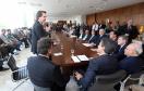 Governador Beto Richa anuncia 28 unidades geradoras de energia no Paraná, são Pequenas Centrais Hidrelétricas (PCHs), Centrais Geradoras Hidrelétricas (CGHs), termoelétrica e biodigestor, que somam 183,4 MW de energia. O investimento é de quase R$ 1 bilhão.Curitiba, 11/11/2015.Foto: Orlando Kissner/ANPr