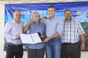 Governador Beto Richa entrega títulos de terra de 181 propriedades de pequenos produtores de Paranaguá, no litoral paranaense. Participaram da solenidade o presidente do Instituto de Terras, Cartografia e Geociências - ITCG, Amilcar  Cabral, os prefeitos Edison Karsten, de Paranaguá, e Evani Justus, de Guaratuba e os deputados Alexandre Curi, Artagão Junior, e Nelson Justus, entre outras autoridades. N/F: Rodolfo Reded.Paranaguá, 19-02-16.Foto: Arnaldo Alves / ANPr.