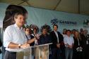 Governador Beto Richa lança uma série de ações de revitalização e cuidado com os recursos hídrico, entre elas o Programa de Conservação dos Mananciais do Paraná, durante as comemorações do Dia Mundial da Água, no Centro de Educação Ambiental dos Mananciais da Serra, em Piraquara, na Região Metropolitana de Curitiba.Piraquara, 22/03/2016.Foto: Orlando Kissner/ANPr