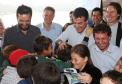 Governador Beto Richa lança uma série de ações de revitalização e cuidado com os recursos hídrico, entre elas o Programa de Conservação dos Mananciais do Paraná, durante as comemorações do Dia Mundial da Água, no Centro de Educação Ambiental dos Mananciais da Serra, em Piraquara, na Região Metropolitana de Curitiba.Piraquara, 22/03/2016.Foto: Orlando Kissner/ANPr