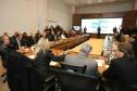 Vice-governadora Cida Borghetti durante reunião com secretários de estado e representantes de  municípios sobre o revezamento da Tocha Olímpica.Curitiba, 04/05/2016.Foto: Jonas Oliveira