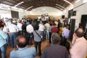 A vice-governadora do Paraná, Cida Borghetti, inaugurou, nesta quinta-feira (21), a primeira etapa da Central de Valorização de Materiais Recicláveis de Maringá, um projeto pioneiro no Paraná que alia proteção ao meio ambiente, geração de empregos e renda.Maringá, 21/07/2016.Foto: Jonas Oliveira