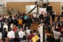 A vice-governadora do Paraná, Cida Borghetti, inaugurou, nesta quinta-feira (21), a primeira etapa da Central de Valorização de Materiais Recicláveis de Maringá, um projeto pioneiro no Paraná que alia proteção ao meio ambiente, geração de empregos e renda.Maringá, 21/07/2016.Foto: Jonas Oliveira
