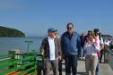 O secretário estadual do Meio Ambiente e Recursos Hídricos, Antonio Carlos Bonetti, visitou terça-feira (26) a Ilha do Mel, Litoral, para tratar de melhorias a serem feitas antes do início do verão