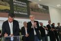 Governador Beto Richa assina decreto que cria o Programa Integrado de Conservação de Solo e Água do Paraná. Participaram da solenidade, o secretário da Agricultura e do Abastecimento, Norberto Ortigara; o vice-presidente e diretor Administrativo do BRDE, Orlando Pessuti; secretário do Meio Ambiente e Recursos Hídricos, Antônio Bonetti; presidente da Sanepar, Mounir Chaowiche; prefeitos, deputados e representantes da iniciativa privada.Curitiba, 29/08/2016.Foto: Orlando Kissner/ANPr