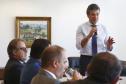 O governador Beto Richa  assina contrato de gestão, entre Simepar, Secretaria do Meio Ambiente, Instituto Ambiental do Paraná e Secretaria da Ciência, Tecnologia e Ensino Superior, para monitoramento e análise do Cadastro Ambiental e Rural