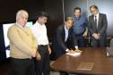 Regulamentação Aquaviária do Paraná - O Governo do Paraná e as prefeituras de Paranaguá e Pontal do Paraná assinaram nesta segunda-feira (21) o convênio para a regulamentação dos terminais de embarque e o transporte de passageiros para a Ilha Mel.  Curitiba, 21/11/2016 - Foto: Henrick Loyola Porzycki.