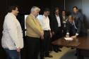 Regulamentação Aquaviária do Paraná - O Governo do Paraná e as prefeituras de Paranaguá e Pontal do Paraná assinaram nesta segunda-feira (21) o convênio para a regulamentação dos terminais de embarque e o transporte de passageiros para a Ilha Mel.  Curitiba, 21/11/2016 - Foto: Henrick Loyola Porzycki.