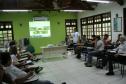 Reunião no Parque Estadual Rio da Onça, em Matinhos, sobre atuação conjunta entre o IAP, Secretaria do Meio Ambiente, Corpo de Bombeiros, Polícia ambiental, municípios do Litoral e o Centro de estudos do Mar (CEM), da Universidade Federal do Paraná (UFPR), sobre resgate de animais marinhos nas praias do Estado.Matinhos, 01/02/2017.Foto: Soldado Augusto/PMPR