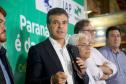 O governador Beto Richa assinou nesta segunda-feira, 5 de Junho, Dia Mundial do Ambiente, dois decretos que ampliam em 4,65 mil hectares a área de proteção ambiental da Mata Atlântica em Paranaguá, no Litoral do Estado. Um decreto criou o Parque Estadual do Palmito e o outro aumentou a área da Estação Ecológica Guaraguaçu. As unidades são integradas, formam um corredor ambiental e são, ambas gerenciadas pelo Instituto Ambiental do Paraná (IAP). Paranaguá, 05/06/2017.Foto: Jaelson Lucas/ANPr