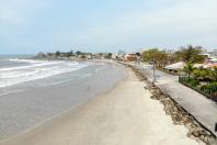 moradores apoiam as obras do litoral