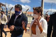 secretário estadual do Desenvolvimento Sustentável e do Turismo, Márcio Nunes, durante inauguração da usina termelétrica pública a biogás em Ponta Grossa, nos Campos Gerais, nesta sexta-feira (30). - Ponta Grossa, 30/04/2021