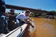 Soltura de peixes 