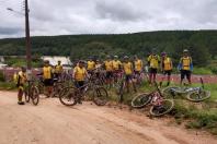 Expedição percorre de bicicleta 651 quilômetros da Rota do Rosário, de Piraí do Sul a Arapoti