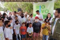 Soltura de peixes Piquiri e Ivaí