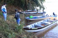 Soltura de peixes Piquiri e Ivaí