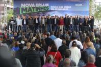 Lançamento da engorda de Matinhos