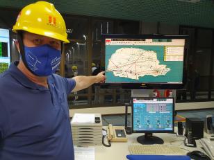 Visita às Usinas Hidrelétricas do Rio Iguaçu - PR