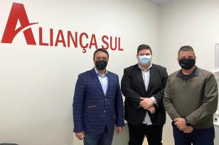 Com metodologia da Invest, Agudos do Sul atrai investimento de empresa de telemarketing - A curitibana Aliança Sul transferiu a sua matriz ao município, com a promessa de gerar cerca de 30 empregos diretos até o final do ano, com 12 pessoas já contratadas. - Curitiba, 02/08/2021 - Foto: Aliança Sul