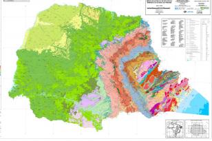 IAT disponibiliza para consulta novo mapa geológico e de recursos minerais do Paraná