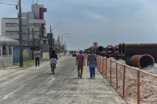 Além da engorda da praia, Estado já executa mais duas obras da recuperação da orla de Matinhos.