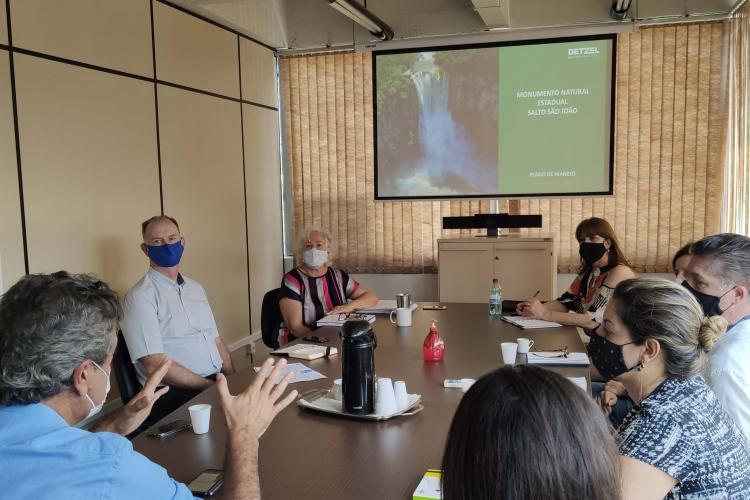 Monumento natural Salto São João terá plano de manejo